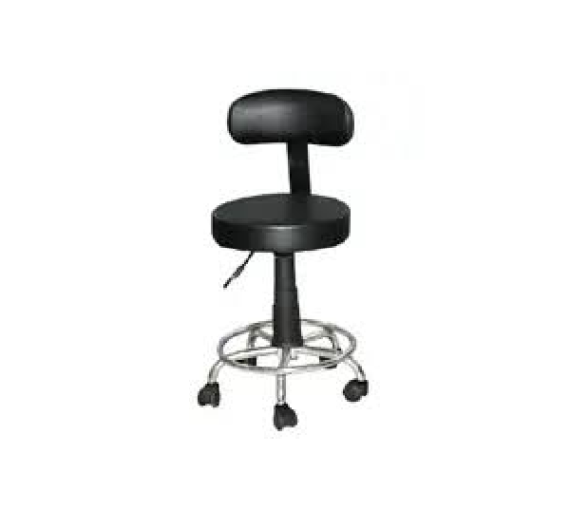Stool with Backrest
